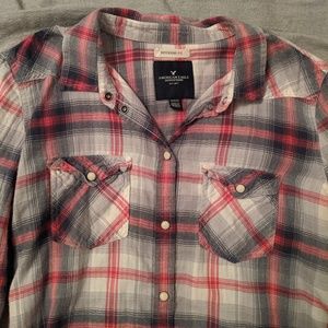 American Eagle Boyfriend Fit Flannel